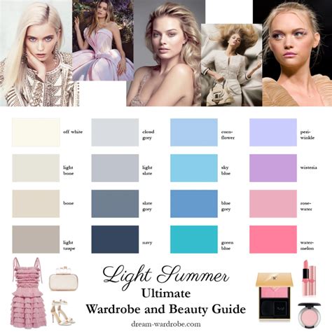 Fashion light color palette