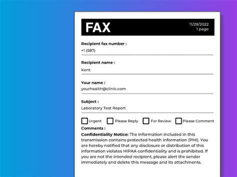 Benefits of Fax Cover Letter