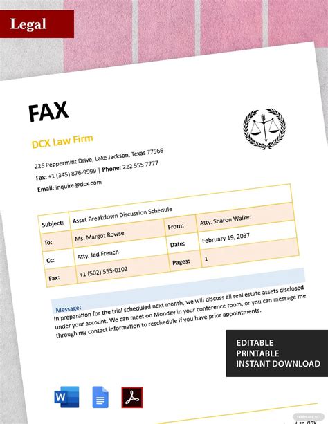 Fax Cover Sheet Tricks