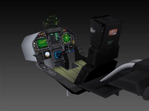 Fa-Xx Fighter Cockpit Rendering