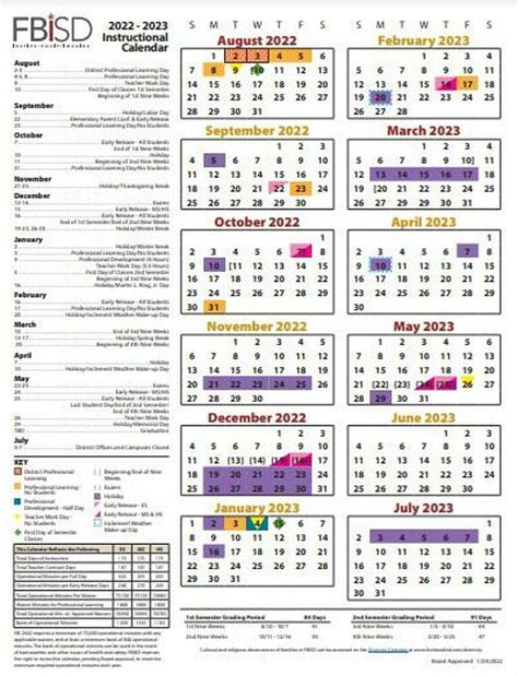 FBISD Calendar Image 3