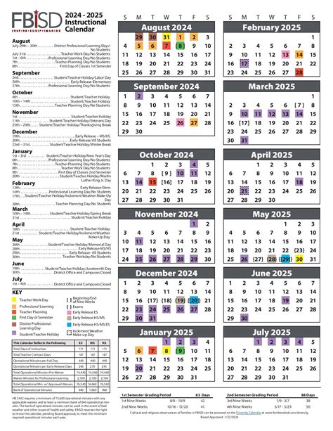 FBISD Calendar Image 6