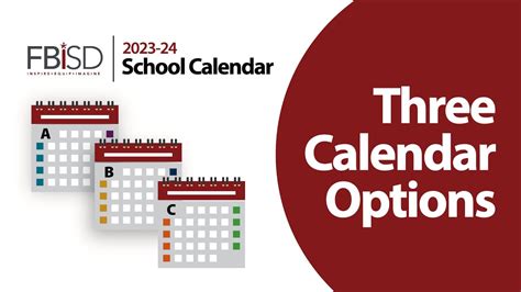 FBISD Calendar Tips