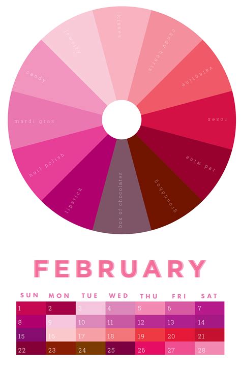 February Color Schemes