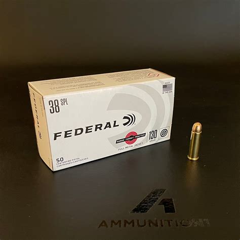 Federal.38 Special FMJ ammo box