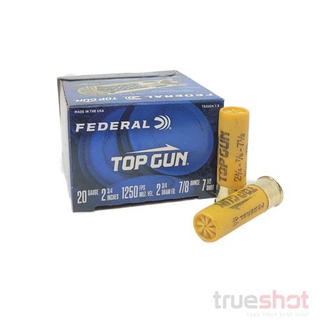 Federal Top Gun 7.5 Shot