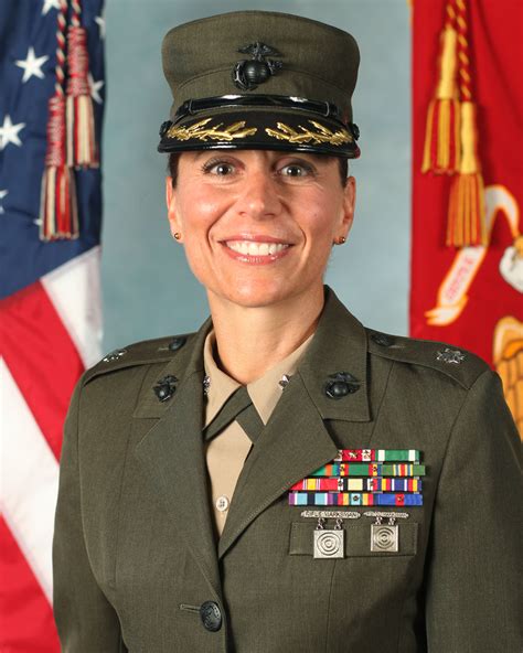 Female Marine in medical