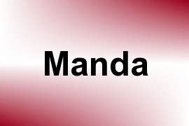 Feminine given name Manda