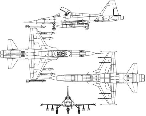 Fighter Jet Blueprint 5