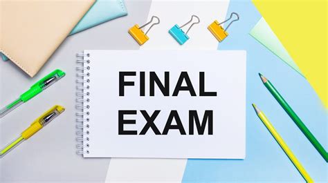 Final exams image