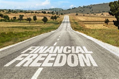 Achieving financial freedom