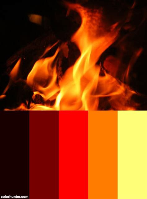 Fire Color Palette 6