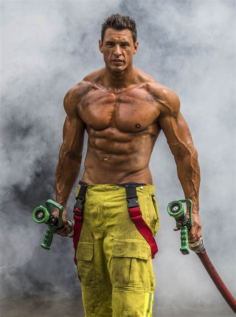 Fireman Calendar Photoshoot