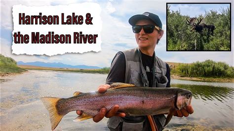 Fishing at Harrison Lake Montana