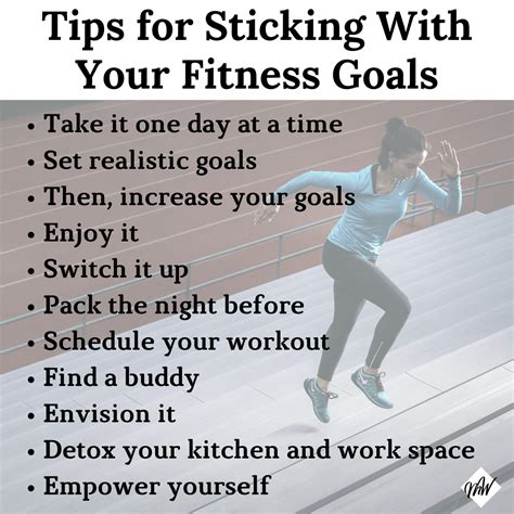 Fitness goal setting