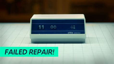 Flip clock restoration