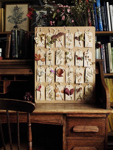 Floral Advent Calendars for Christmas