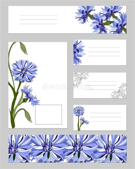 Flower Templates for Branding