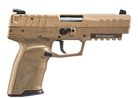 The FN Five-Seven pistol offers impressive accuracy and performance