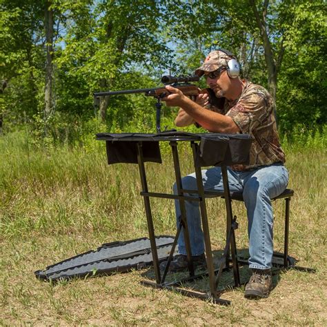 Sturdy Folding Shooting Table for Competitive Shooters