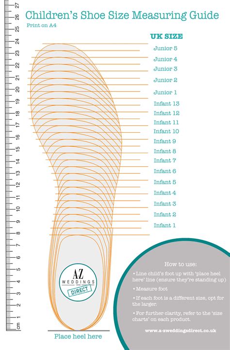 Foot measurement for conversions