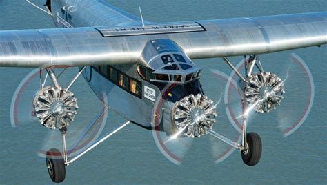 Ford Tri-Motor in Flight