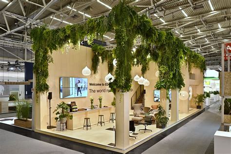 Forest Green Exhibition Design Inspiration