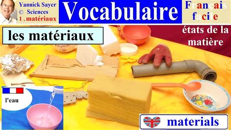 Francais materiaux 9