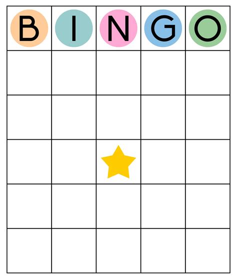 Free Bingo Cards for Schools