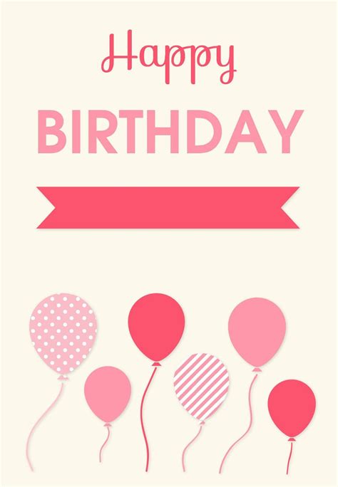 Free Birthday Card Printable Designs for Special Occasions