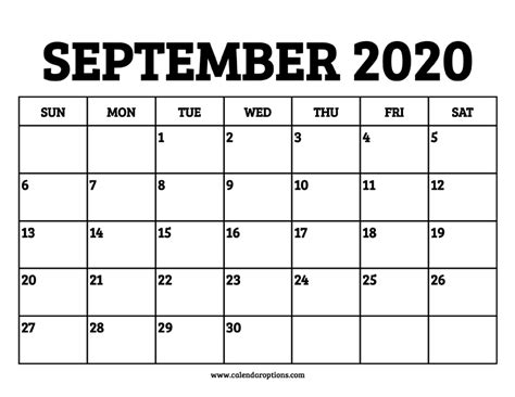 Free calendar options available