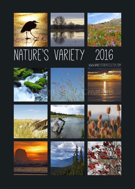 Free Calendars for Nature Enthusiasts