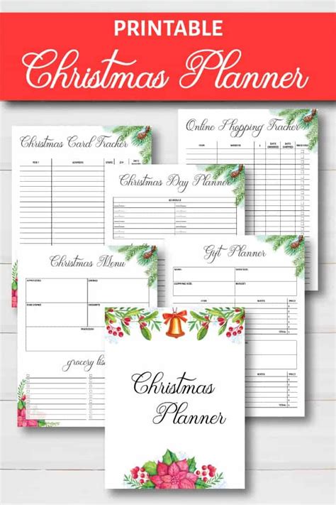 Free Christmas Printables for Holiday Planners