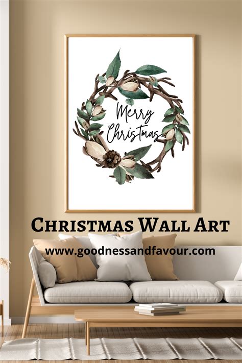 Free Christmas Printables for Wall Art