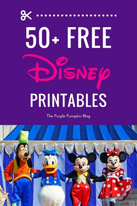 Free Disney Print Resources