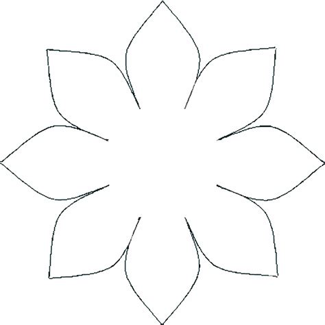 Free flower template resources and websites