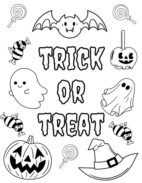 Free Halloween Coloring Sheets