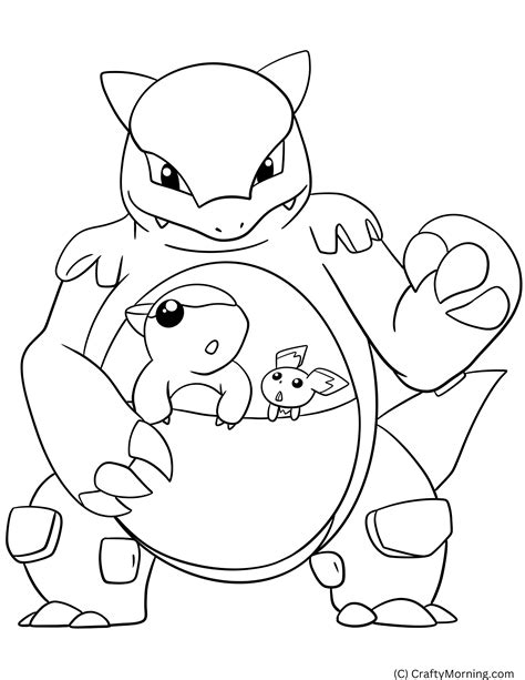 Free Pokémon coloring pages