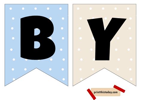 Free Printable Baby Shower Banners