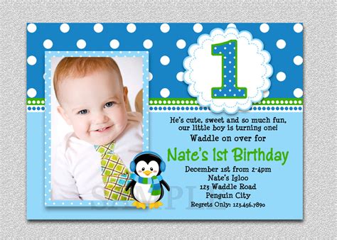 Free Printable Birthday Invitations for Babies