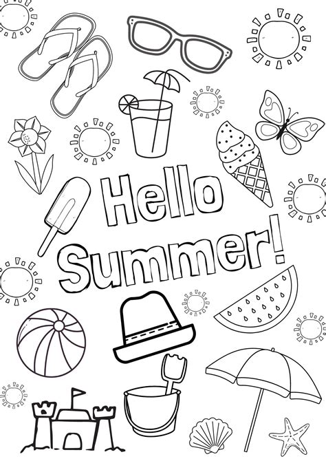 Free Printable Coloring Sheets for Kids