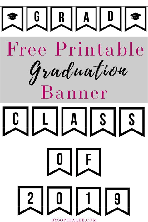 Free Printable Graduation Banners