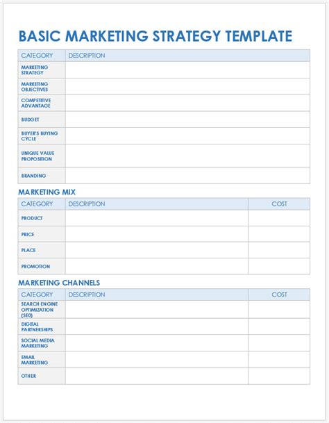 Free Printable Templates for Marketing