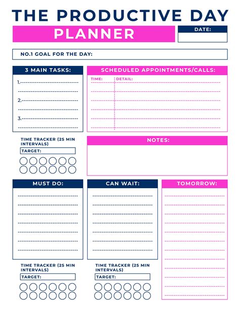 Free Printable Templates for Productivity