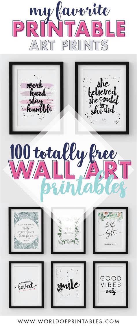 Free Printables for Decor