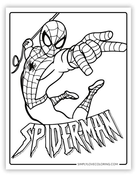 Free Spiderman Pages for Educational Purposes