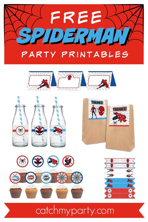 Free Spiderman print resources