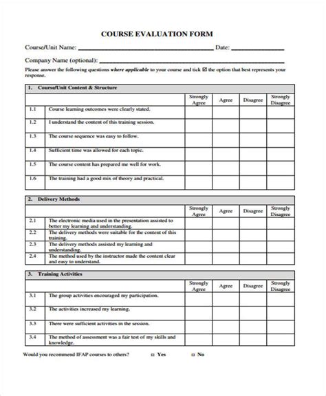 Free Test Printable Templates for Training