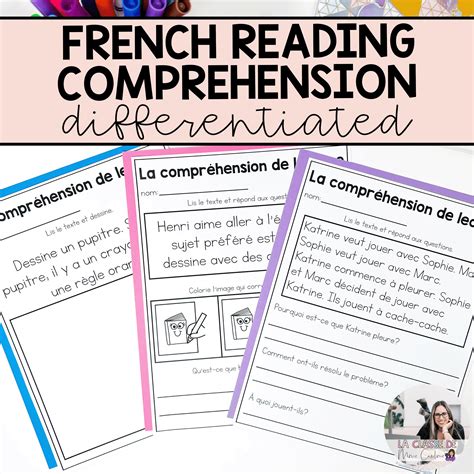 French Reading Comprehension