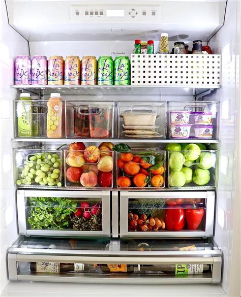 Fridge organization ideas